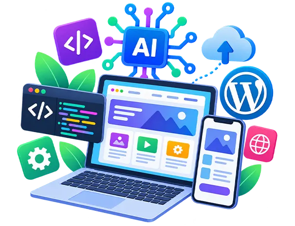 AI-Powered Website Development AI-Powered Website Development. Built by Experts.